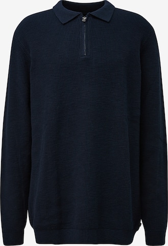 Pull-over s.Oliver Men Big Sizes en bleu : devant