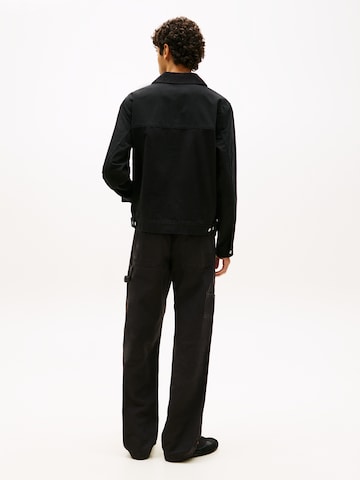 Tommy Jeans Prehodna jakna | črna barva