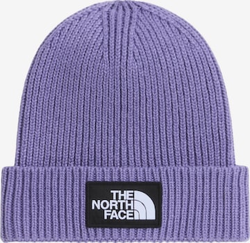 purpurinė THE NORTH FACE Megzta kepurė: priekis