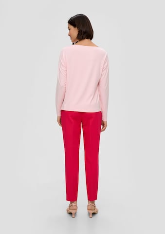 s.Oliver BLACK LABEL Blouse in Pink