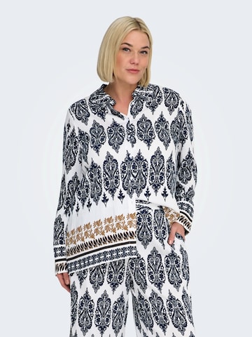 ONLY Carmakoma Halenka 'CARHavana' – bílá: přední strana