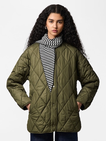 PIECES Sjal 'PCKomma' i sort: forside