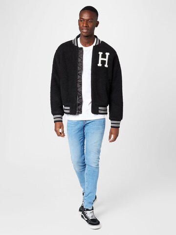 HUF Jacke 'VARSITY' in Schwarz