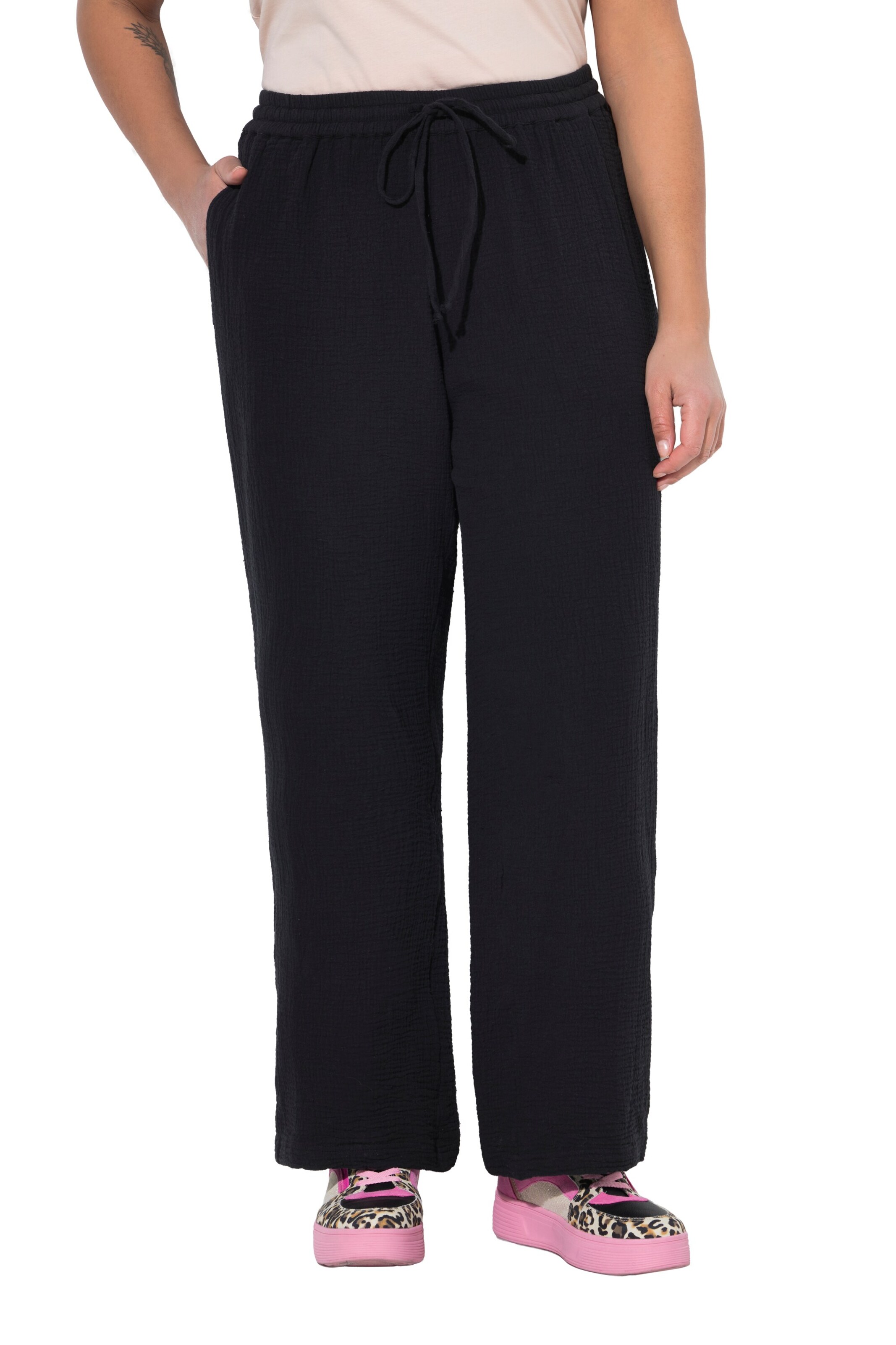 Angel of Style Regular Hose in Schwarz: Vorderseite