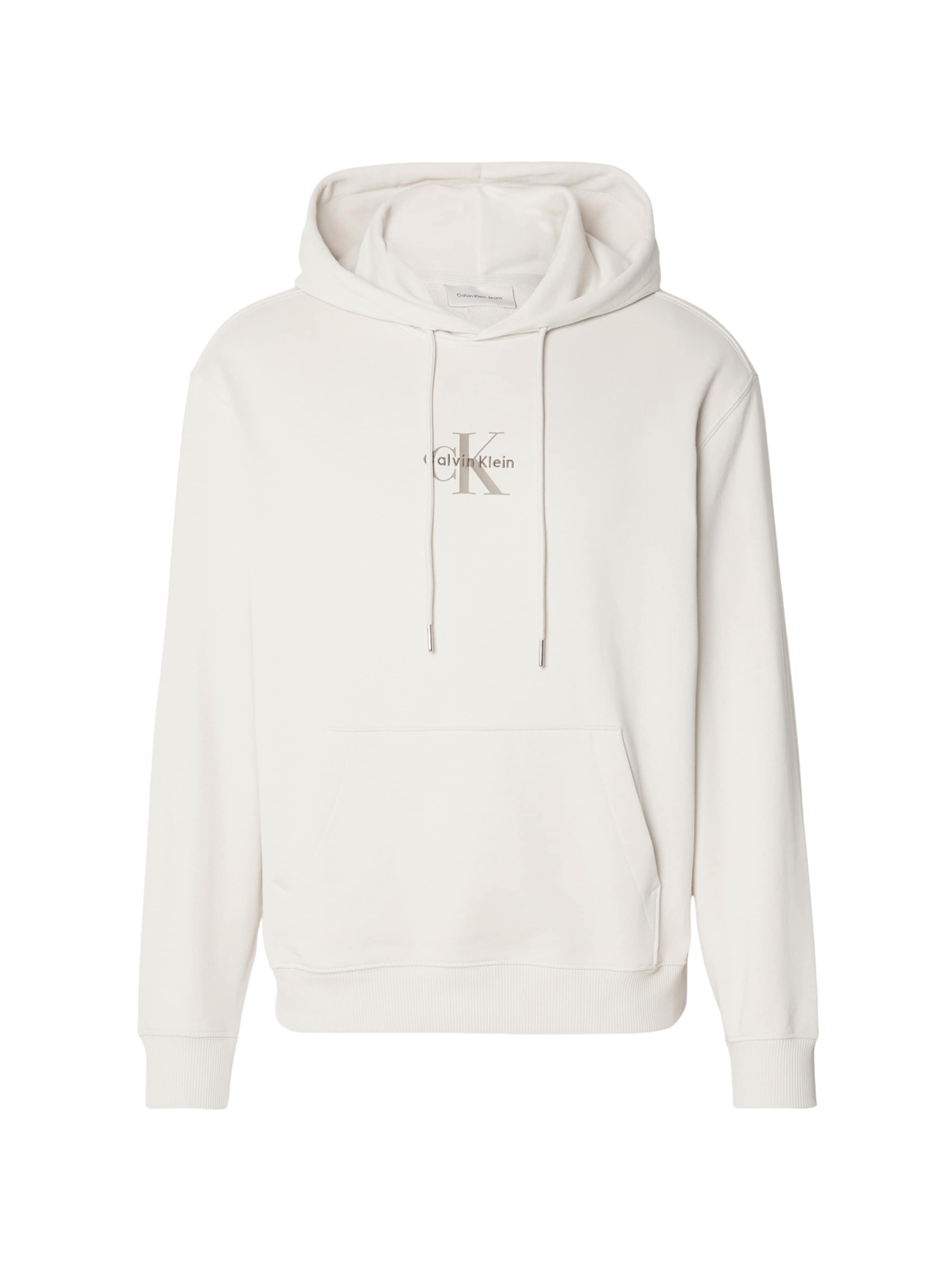 Calvin Klein Jeans Свитшот в Белый: спереди