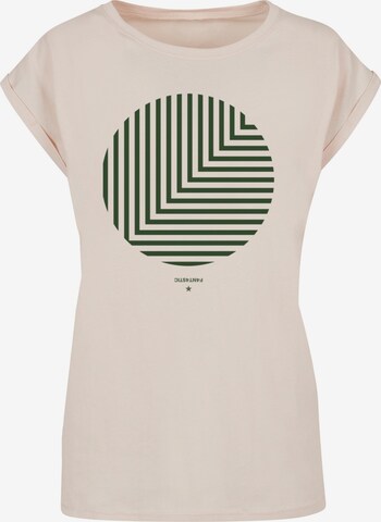 F4NT4STIC Shirt 'Geometrics ' in Beige: predná strana