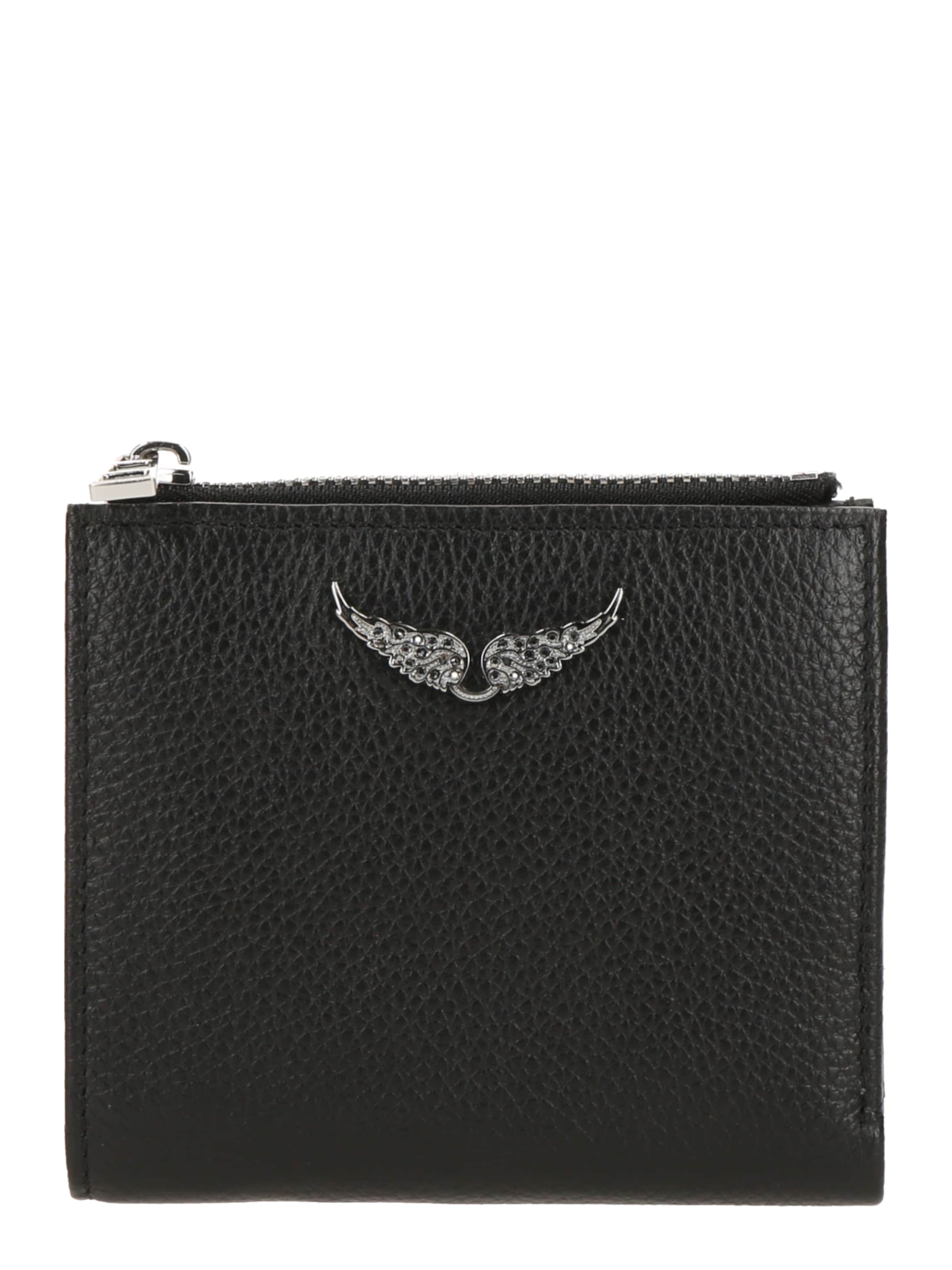 Zadig & Voltaire Wallet in Black: front