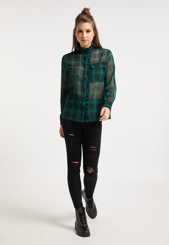 myMo ROCKS Blouse in Groen