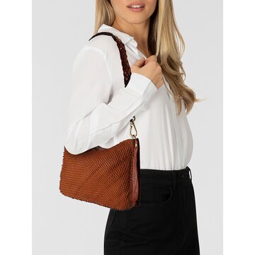 Sac bandoulière 'Asteria' Campomaggi en marron : devant