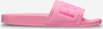 ROXY Beach & Pool Shoes 'Slippy' in Pink: front
