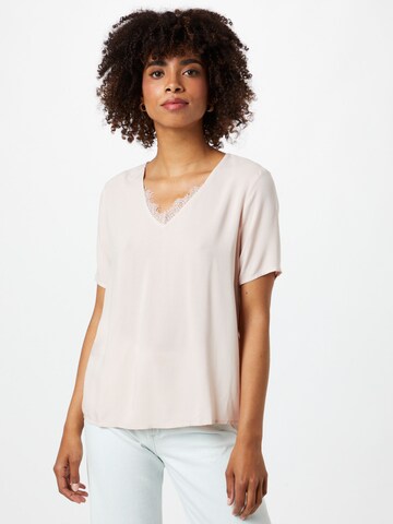 VERO MODA Shirt 'Nads' in Beige: Vorderseite
