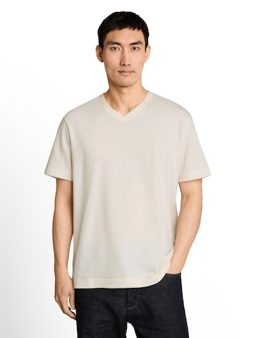 TOM TAILOR T-Shirt in Beige: Vorderseite