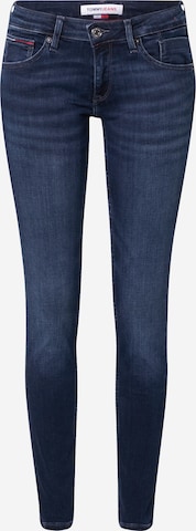 Tommy Jeans Skinny Jeans 'SCARLETT' in Blauw: voorkant