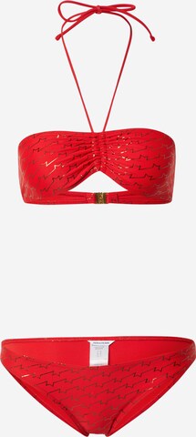 Zadig & Voltaire Bikini 'LIGHTHOUSE' i röd: framsida