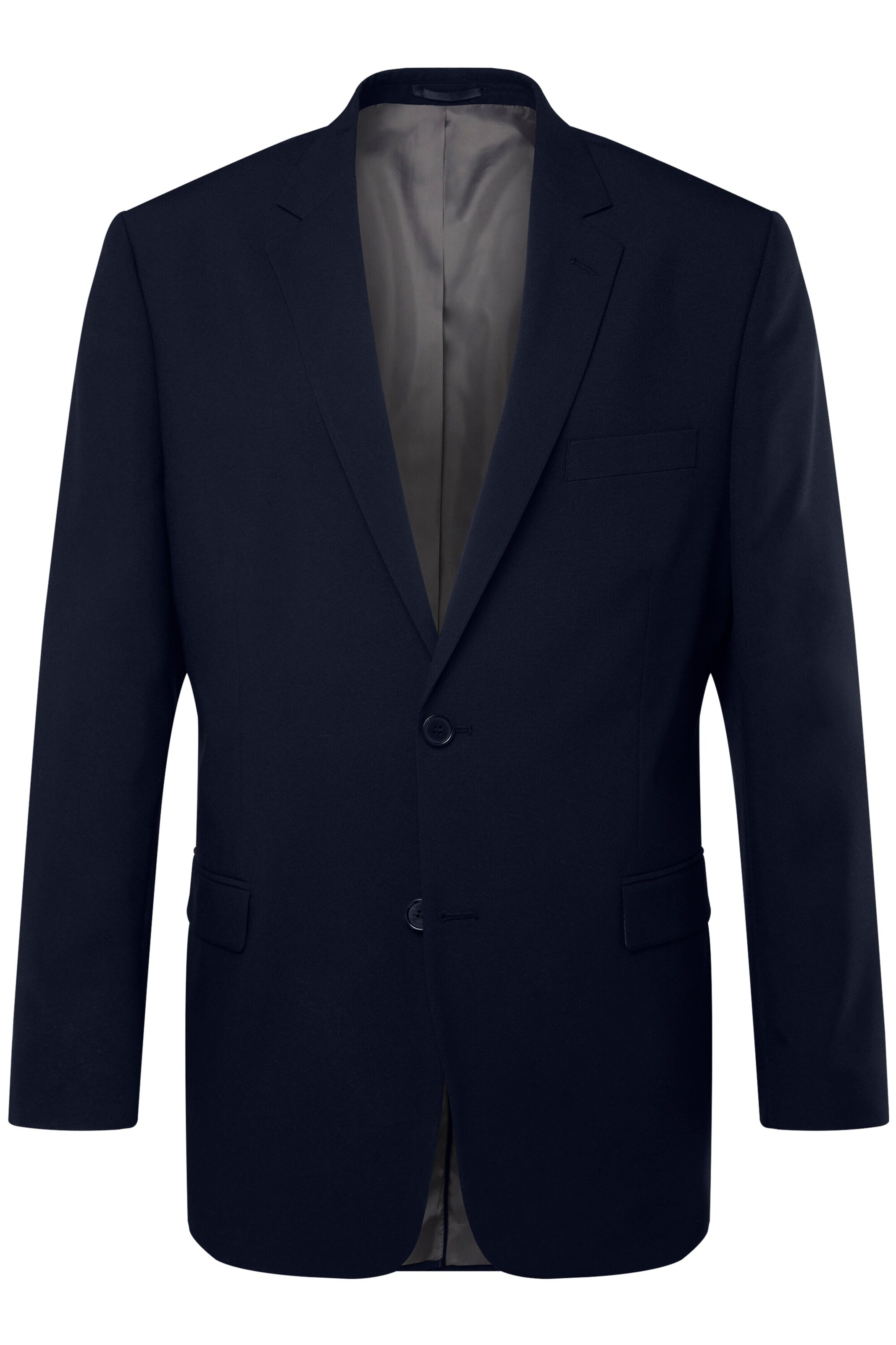 Men Plus Regular fit Colbert 'Madrid' in Blauw: voorkant