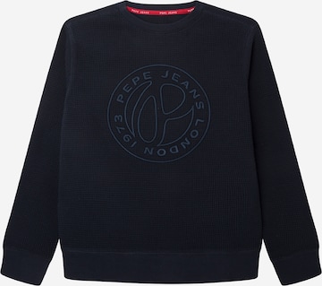 Pepe Jeans Sweatshirt 'OTTEN' in Black: front