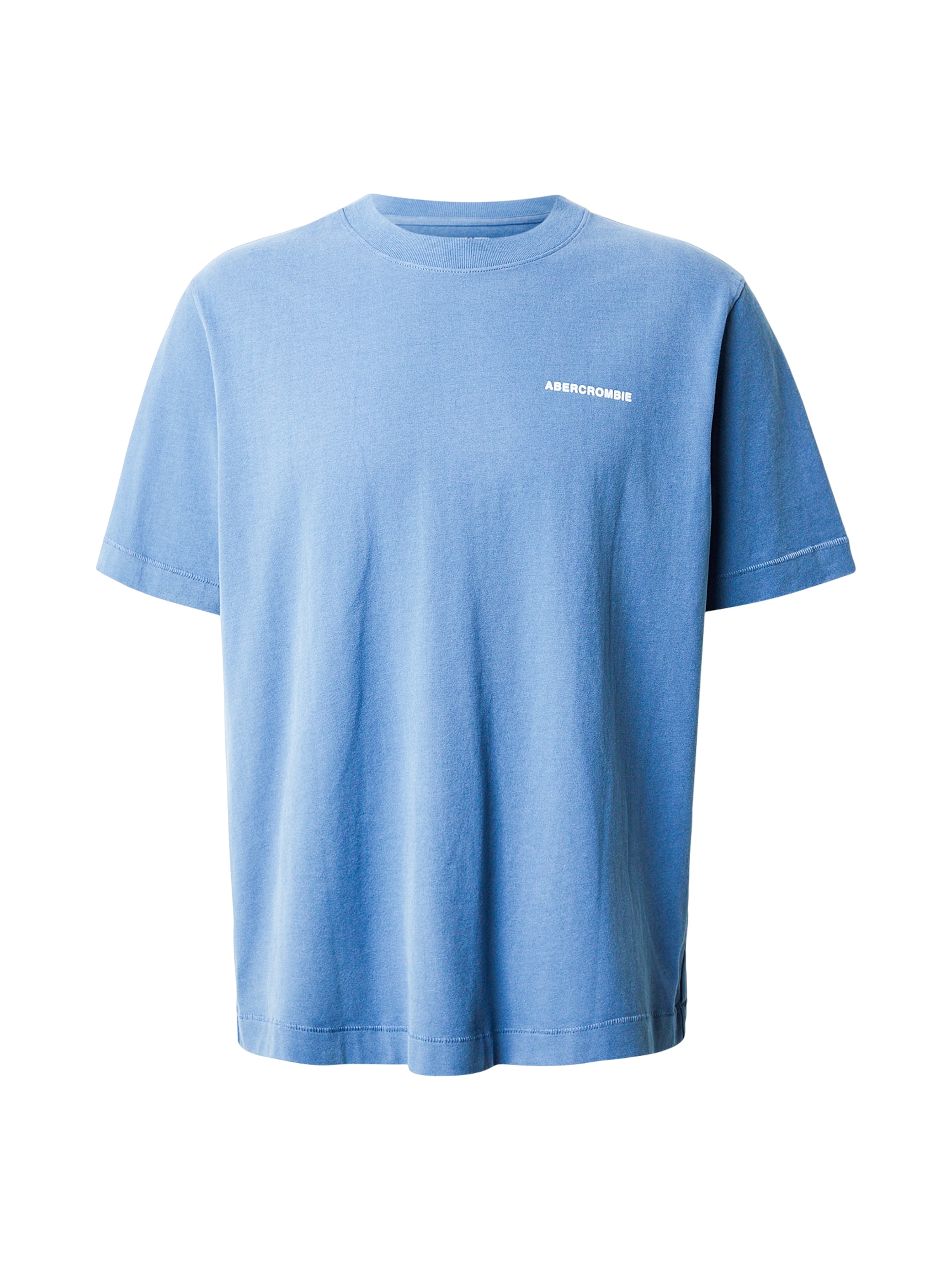 Abercrombie & Fitch Тениска в синьо: отпред