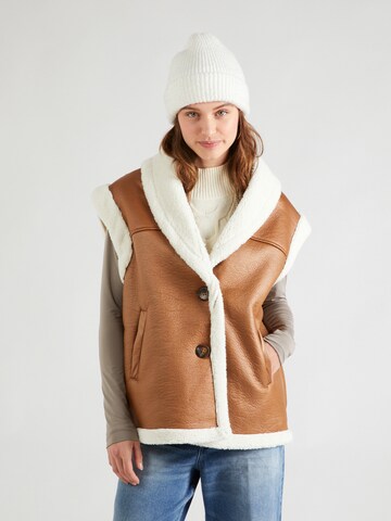 Gilet 'Lammy' Summum en marron