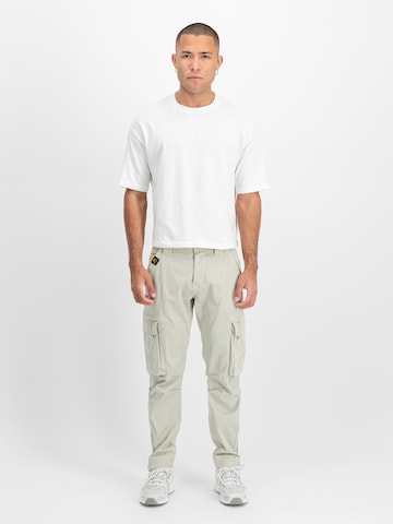 ALPHA INDUSTRIES Regular Cargobroek in Grijs
