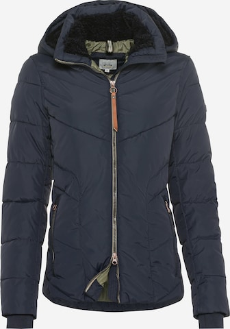 CAMEL ACTIVE Winter Jacket in Blue: front