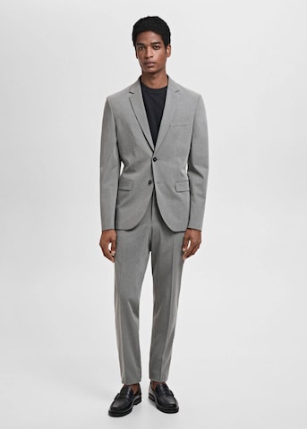MANGO MAN Regular Fit Sakko 'Paris' in Grau