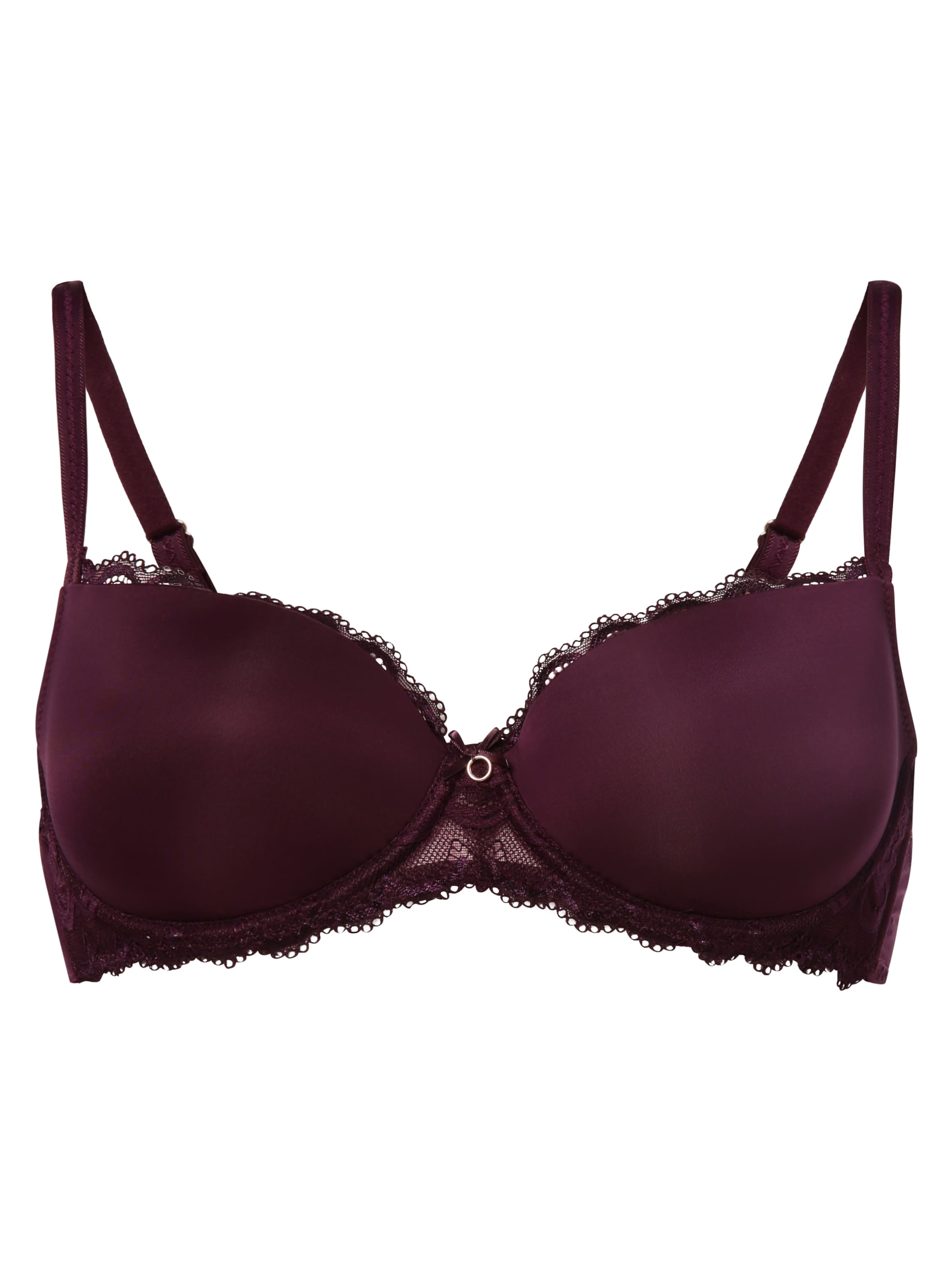 LASCANA T-shirt Bra in Purple: front
