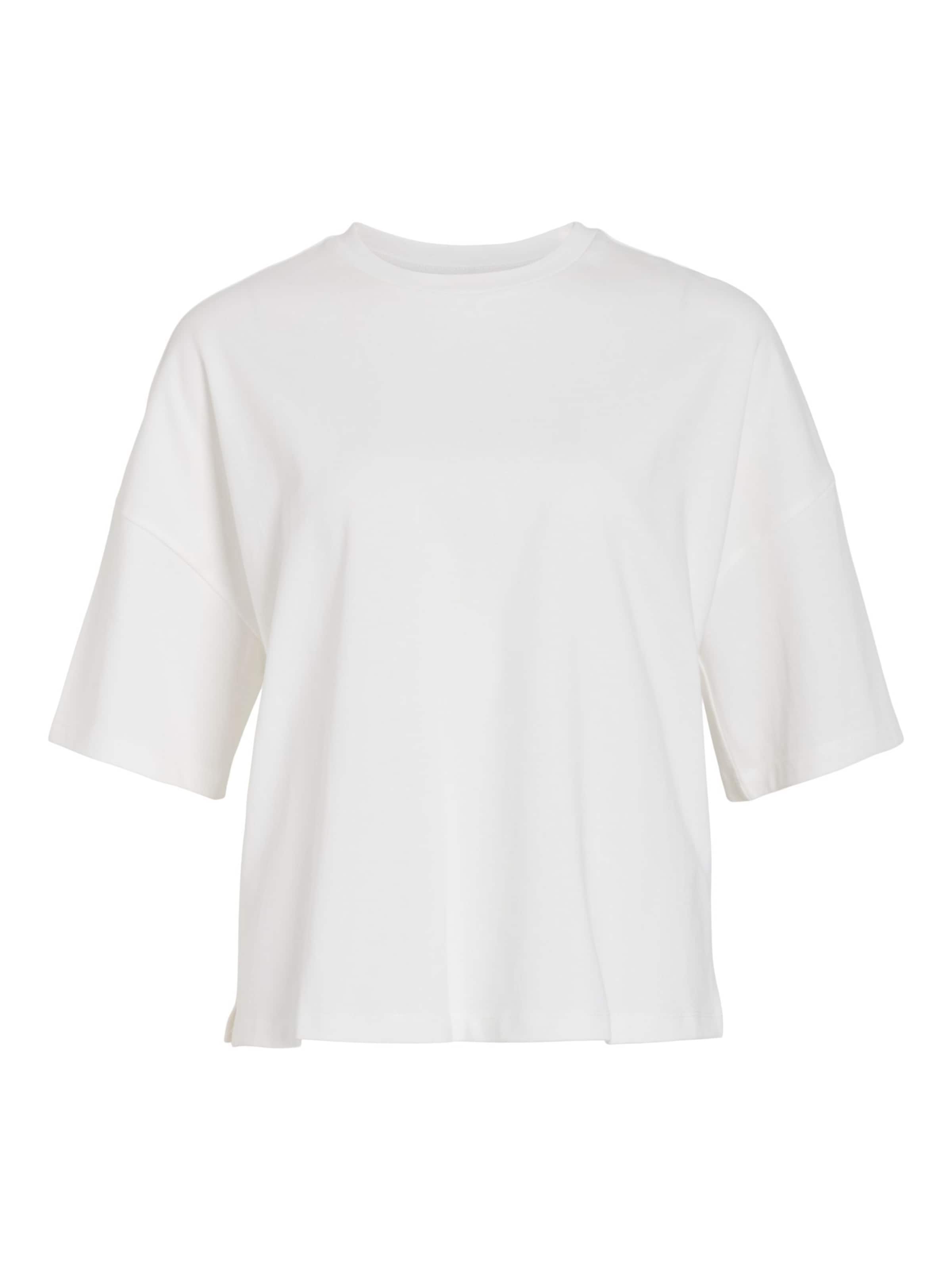 VILA Shirt 'VILYRICA' in Wit: voorkant