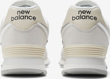 Sneaker low '574' de la new balance pe alb