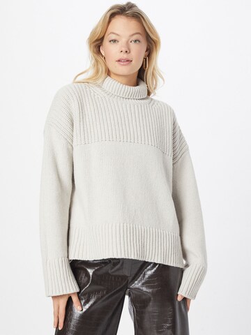 Dondup Pullover 'COLLO ALTO' in Weiß: Vorderseite