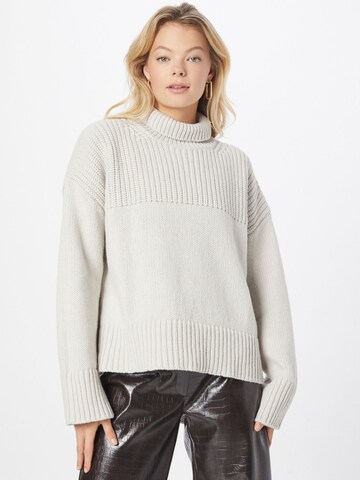 Dondup Pullover 'COLLO ALTO' in Weiß: predná strana