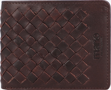 mano Wallet 'Don Luca' in Brown: front