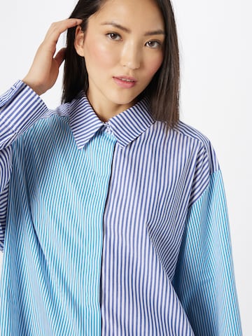 Bardot Blouse in Blue