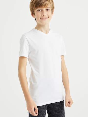 WE Fashion - Camiseta en blanco