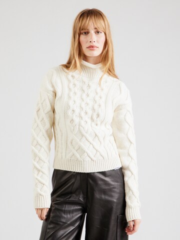 HUGO Pullover 'Savenia' in Weiß: Vorderseite
