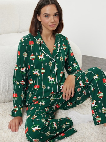 Pyjama Trendyol en vert