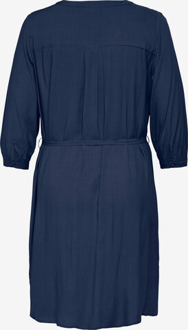 Robe-chemise ONLY Carmakoma en bleu