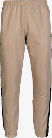 Sergio Tacchini Tapered Workout Pants 'Abita' in Beige: front