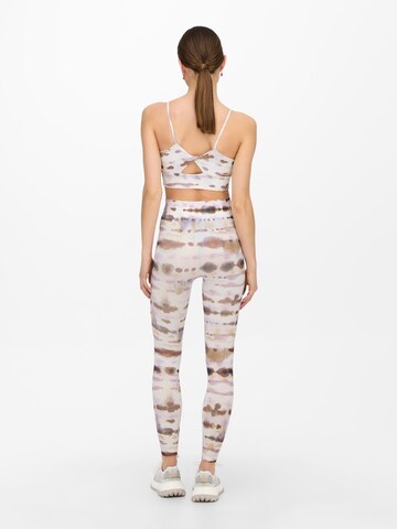 ONLY PLAY Skinny Workout Pants 'Jia' in Beige