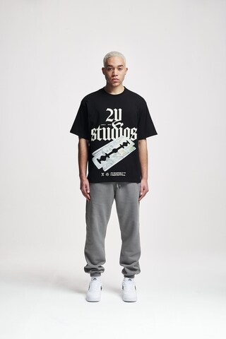 2Y Studios Tričko - Čierna