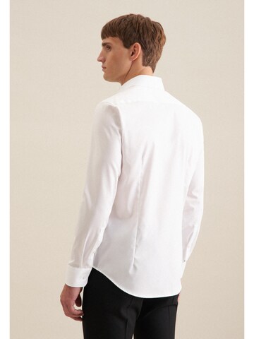 SEIDENSTICKER Slim Fit Forretningsskjorte i hvid