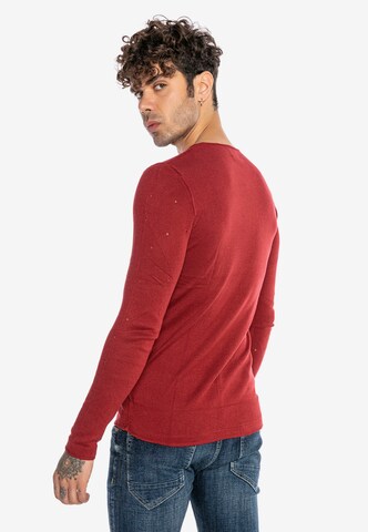 Redbridge Pullover 'Vallejo' in Rot