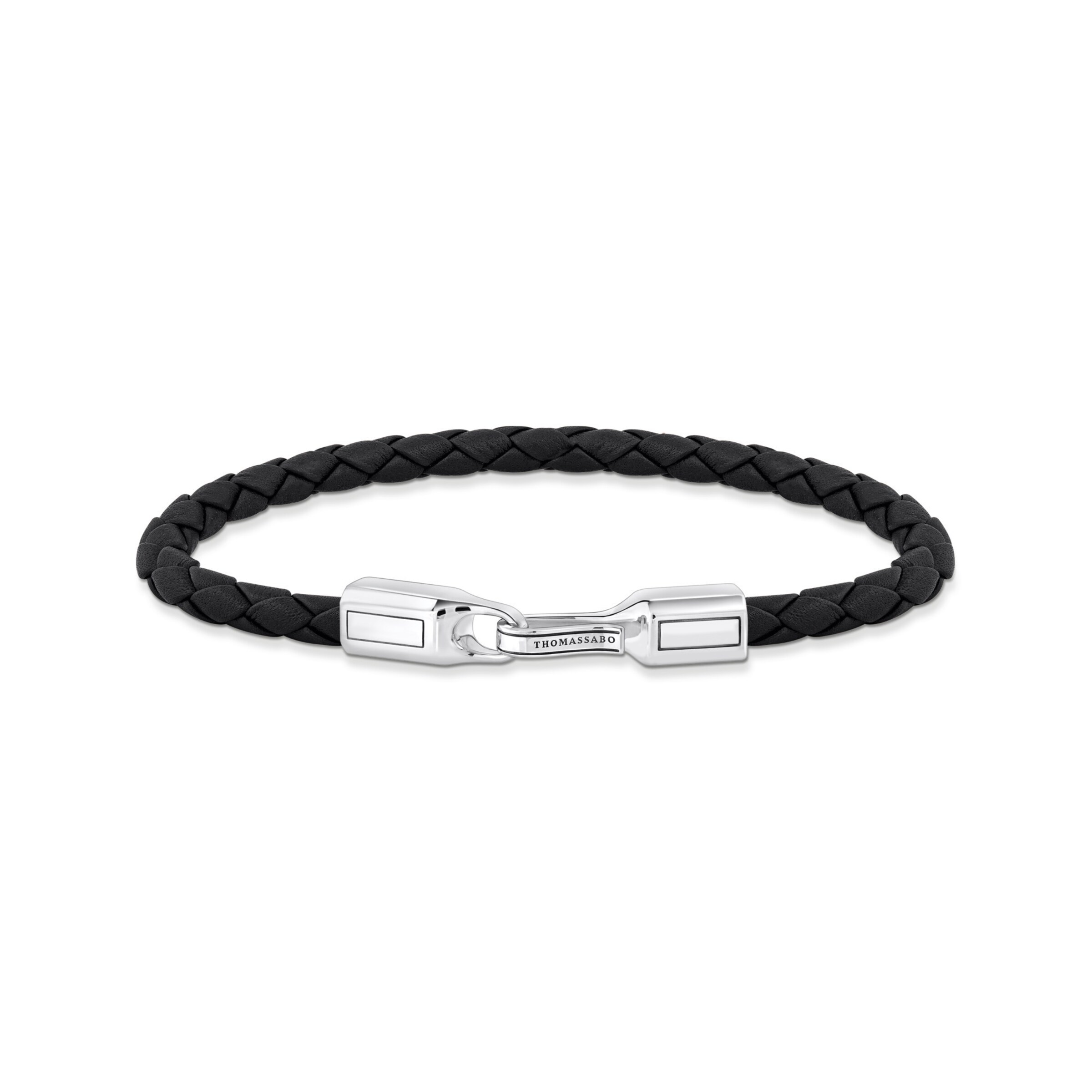 Thomas Sabo Armband in Schwarz: Vorderseite