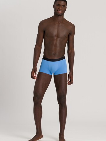 Hanro - Boxers ' Micro Touch ' em azul: frente