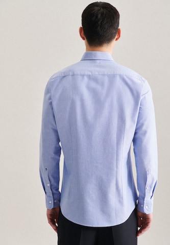 SEIDENSTICKER Slim Fit Forretningsskjorte i blå