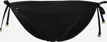 Calvin Klein Swimwear Bikini Bottoms in Black: front