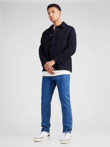 Clean Cut Copenhagen Between-Season Jacket 'Jermey' in Blue