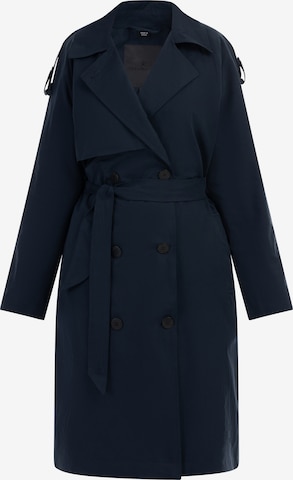 DreiMaster Klassik Between-Seasons Coat in Blue: front