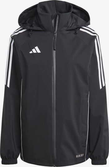 ADIDAS PERFORMANCE Athletic Jacket in Black / White, Item view