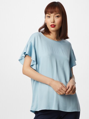 VILA Blouse 'FANZA' in Blue: front