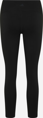 Skinny Pantaloni sport 'Studio Luxe' de la ADIDAS PERFORMANCE pe negru